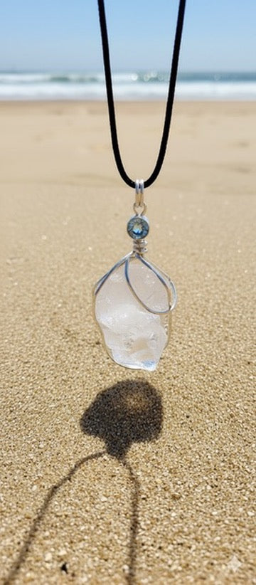 Pendant - Raw Quartz