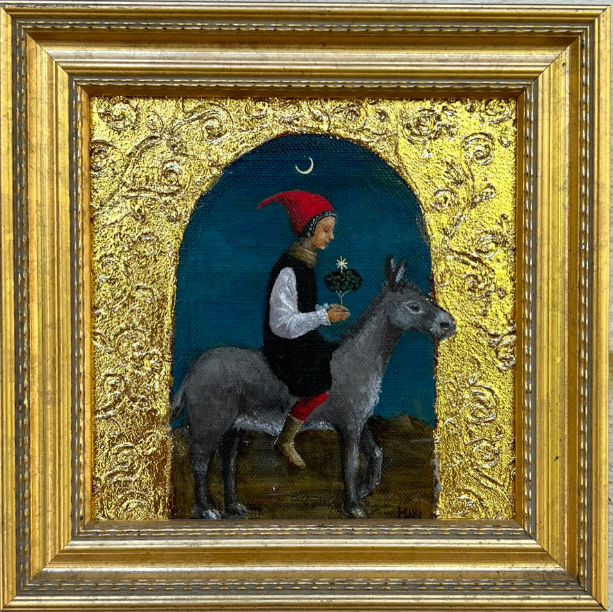 journey of happiness (gold leaf)