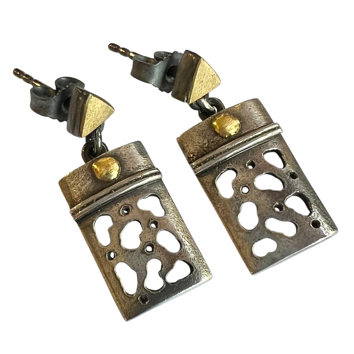 Earrings - Abstract Rectangles