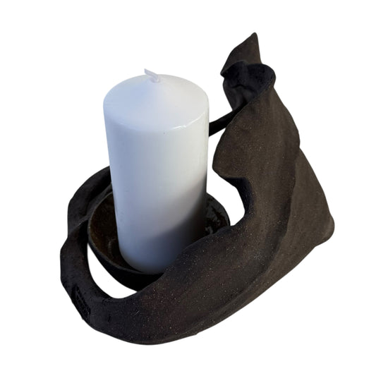 Medium Leaf Candle / Incense Holder (Truffle) - Contemporary Women 2026