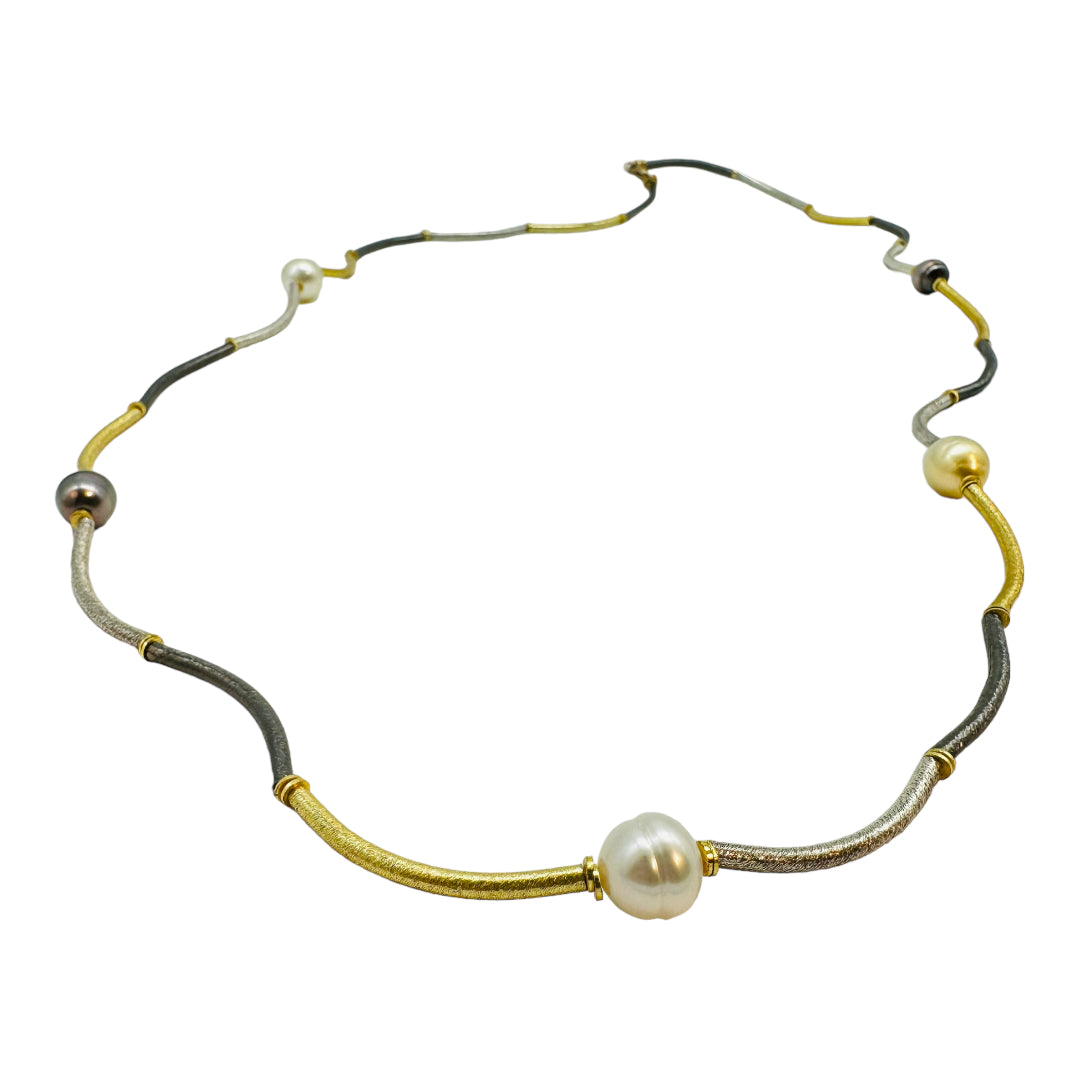 Necklace - Freshwater Baroque Pearls