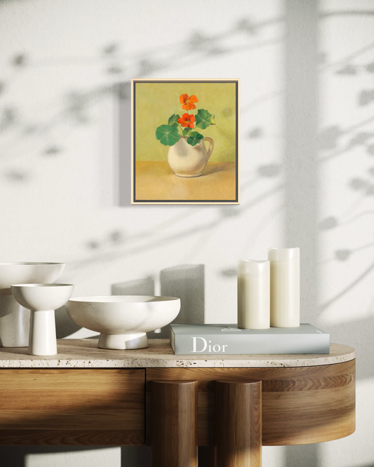Nasturtiums and Cream Jug - Easter 2026