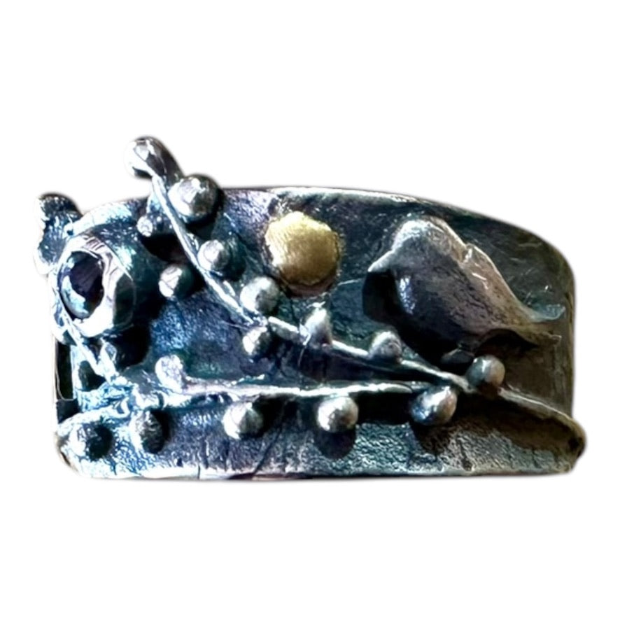 Ring - Garnet Magpie
