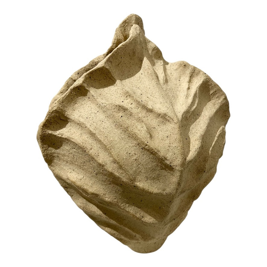 Light Brown Ceramic Sculpture - Tenderness Collection