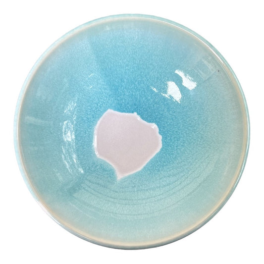 Lotus Bowl - Sky Blue Jade