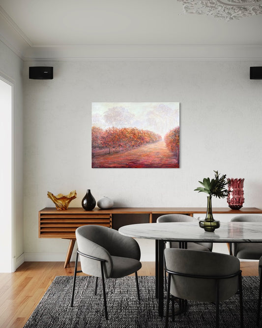 First Light Fogs Lifting