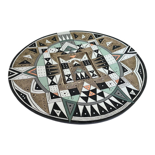 Extra Large Round Platter - Summer 2