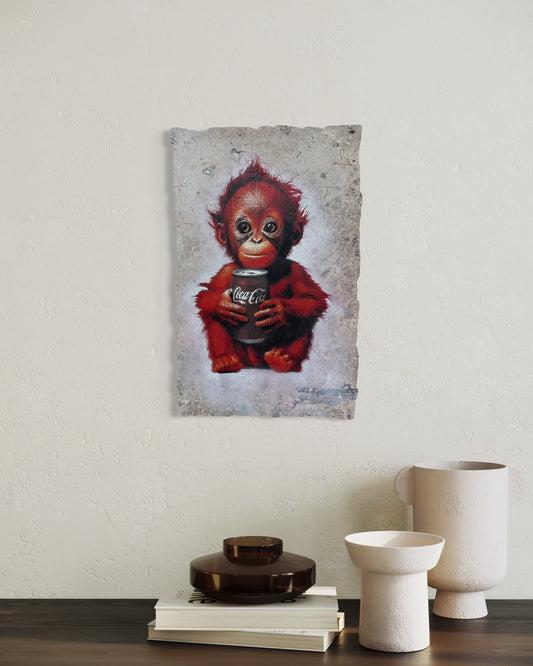 Coke Monkey 9 (White)