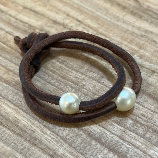 Bracelet - South Sea White and Champagne Pearls