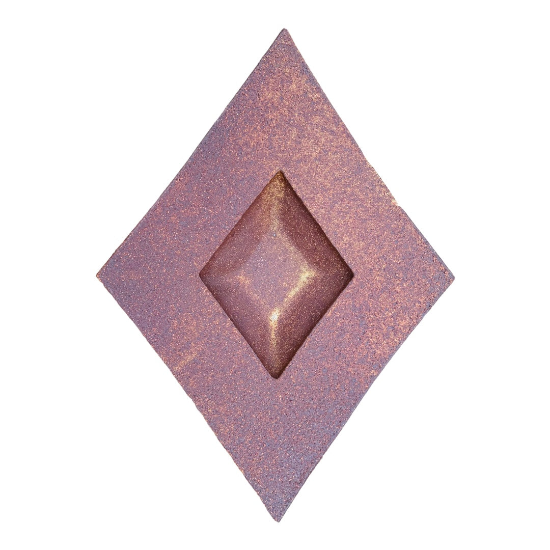 Diamond Shaped Bowl - Rust