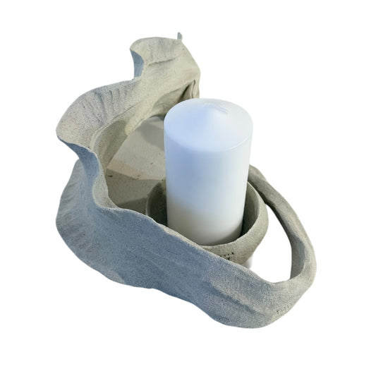 Medium Leaf Candle / Incense Holder (White) - Contemporary Women 2026