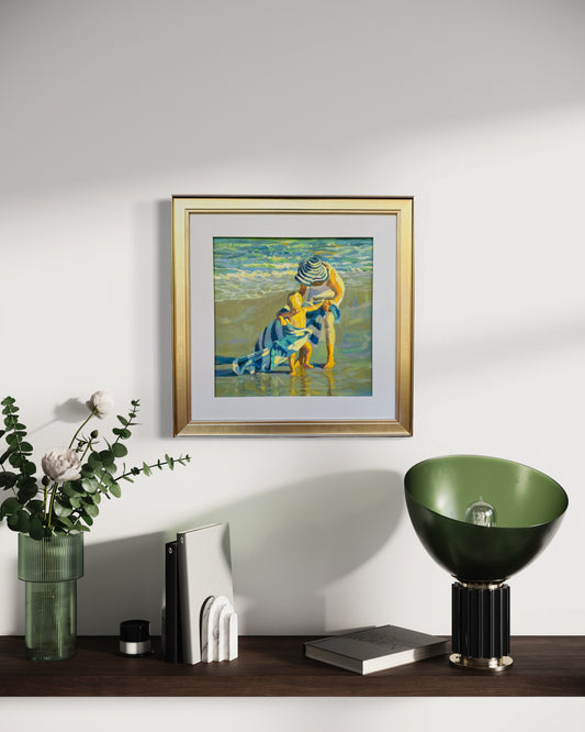 Early Morning Beach Play