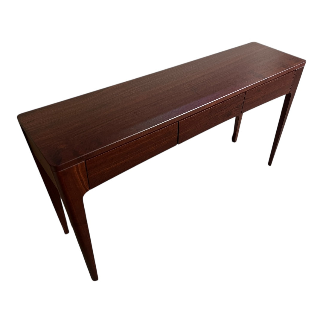 Yallingup Hall Table - Three Drawer in Jarrah