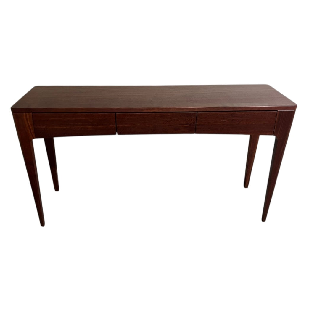 Yallingup Hall Table - Three Drawer in Jarrah