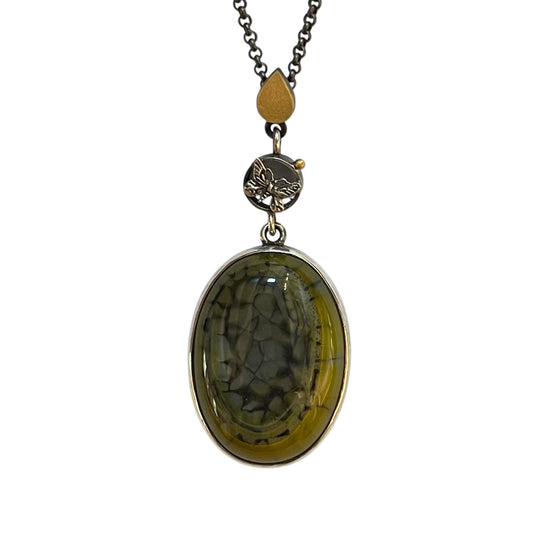 Pendant - 'Flutter By' Agate