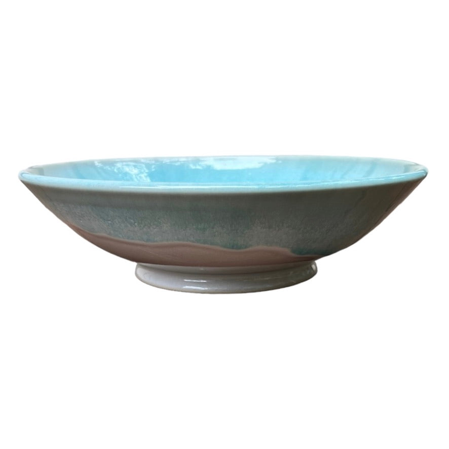 Lotus Bowl - Sky Blue Jade