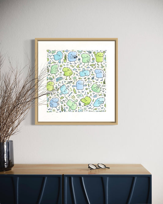 Drew the Drawing Study