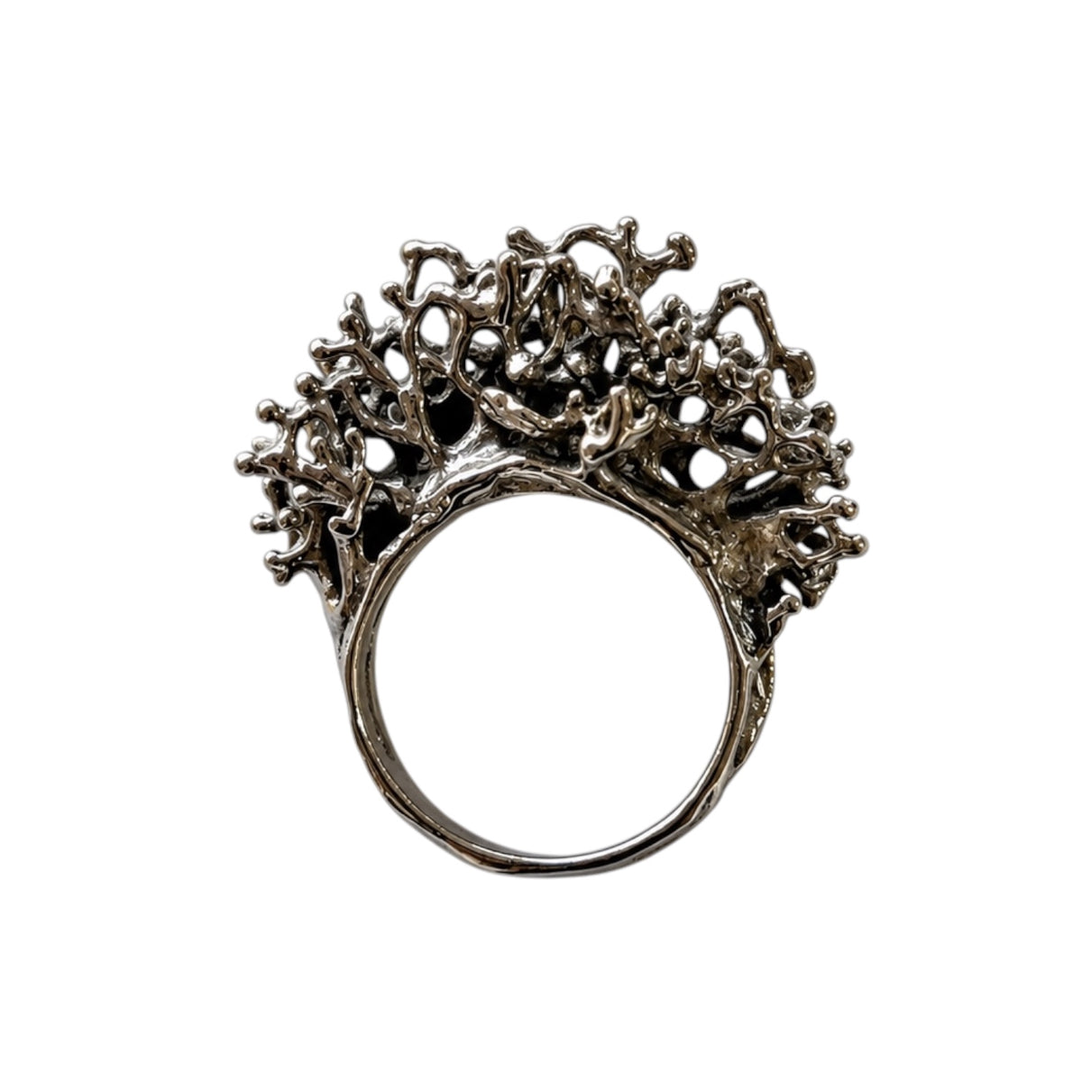 Ring - Fragments, Rhodium Finish