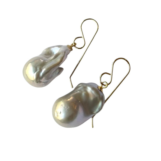 Earrings - Baroque Pearls on 18ct Gold Filled Findings