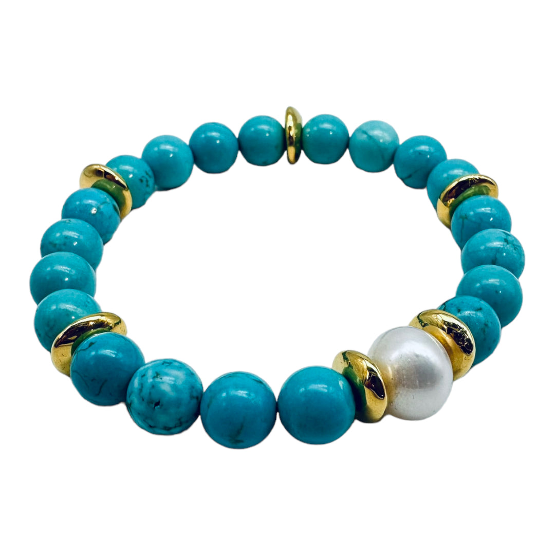 Bracelet - Beaded Turquoise