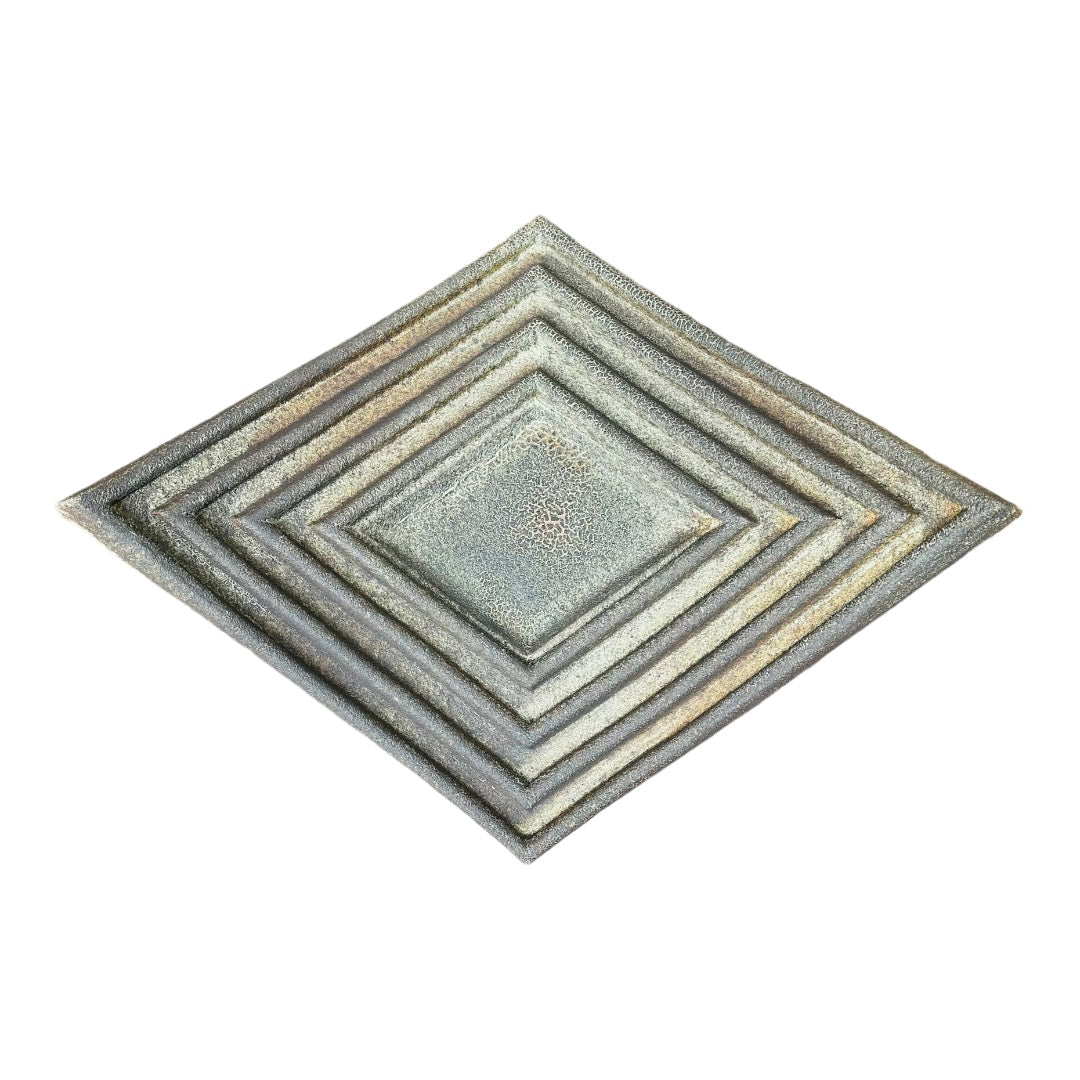 Diamond Shaped Bowl - Grey