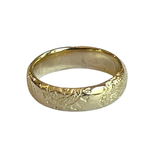 Ring - Paisley Design L