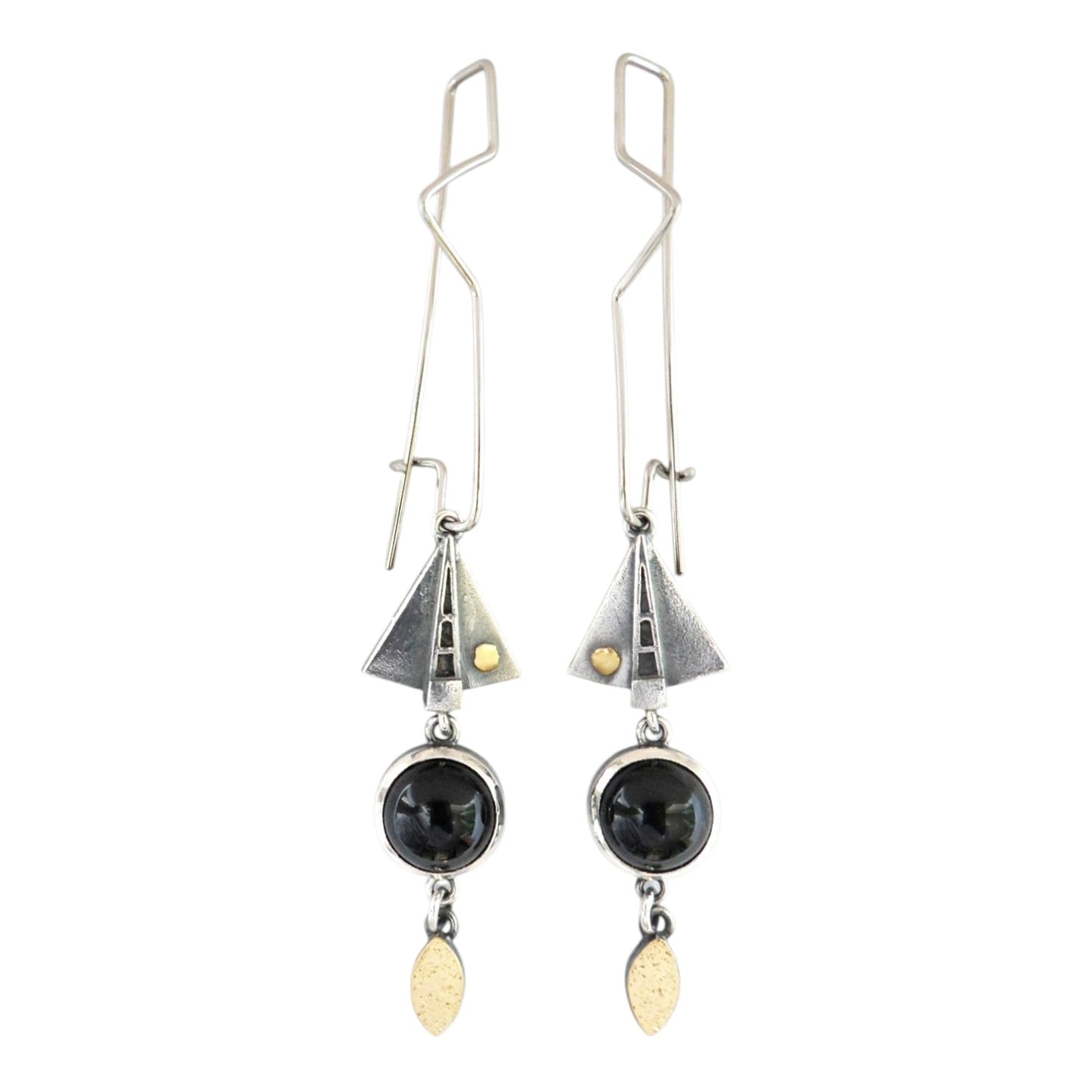 Earrings - Kites Onyx