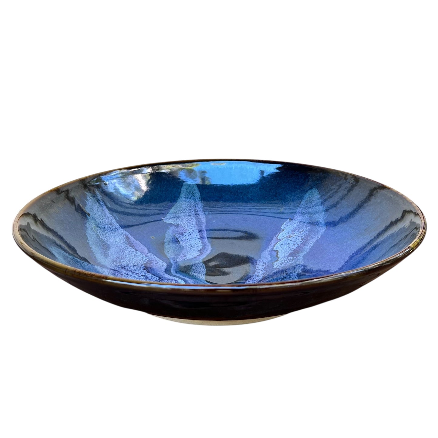 Centrepiece Bowl Blue with Decoration