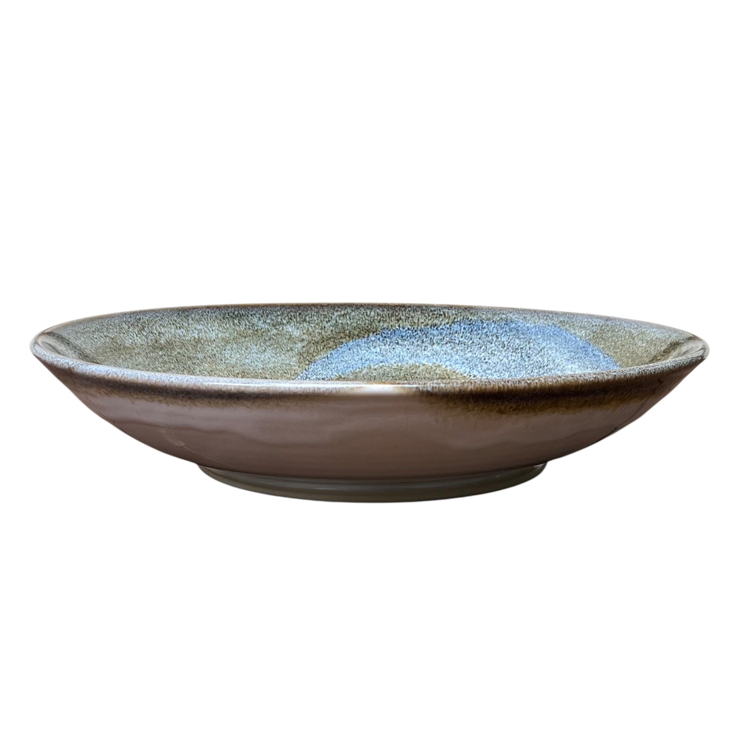 Centrepiece Bowl - Hare's Fur with Decoration