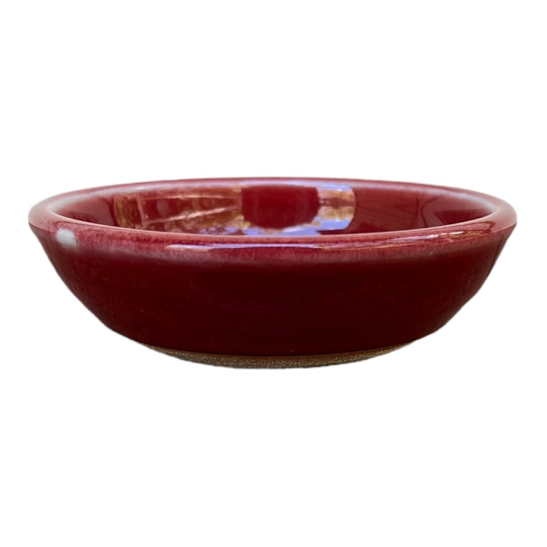Salt Dish - Copper Red