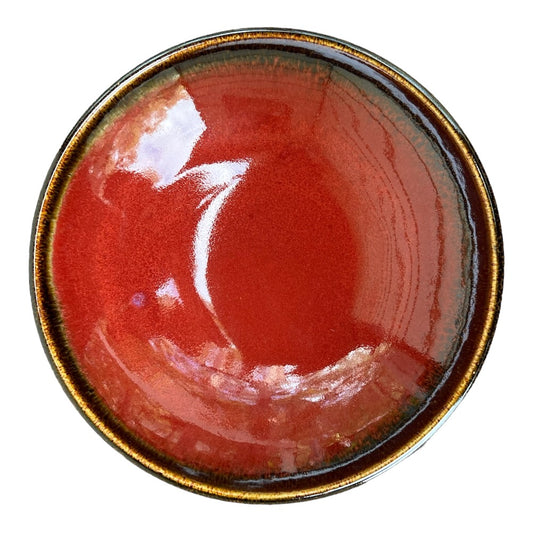 Lotus Bowl - Copper Red