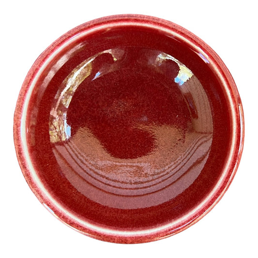 Salt Dish - Copper Red