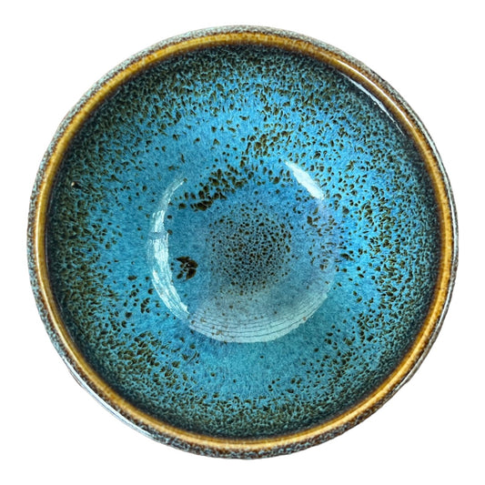 Bowl, Extra Small Round - Tenmoku Blue