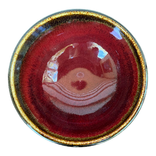 Bowl, Round Small - Copper Red