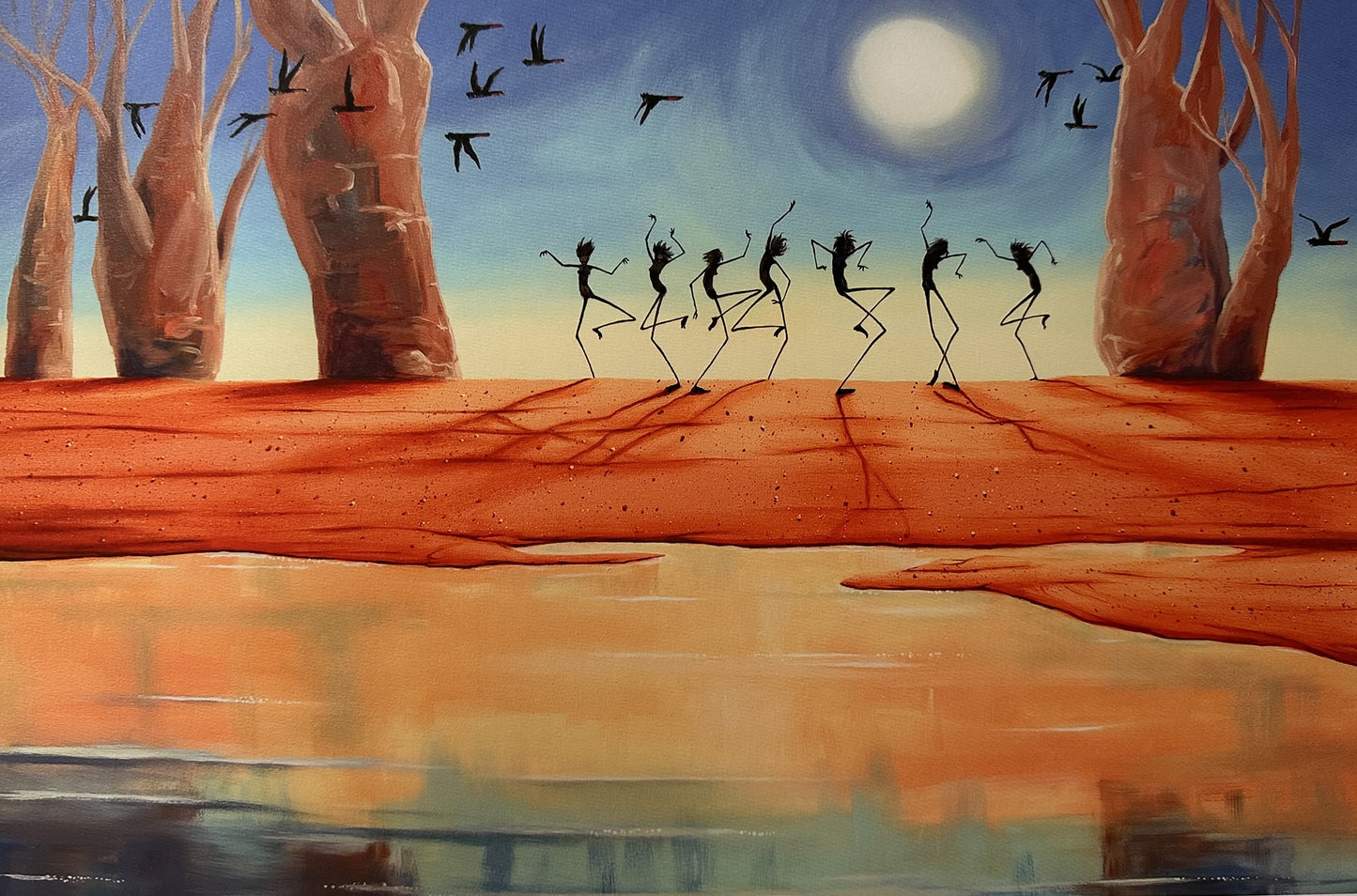 Corroboree Between the Boabs