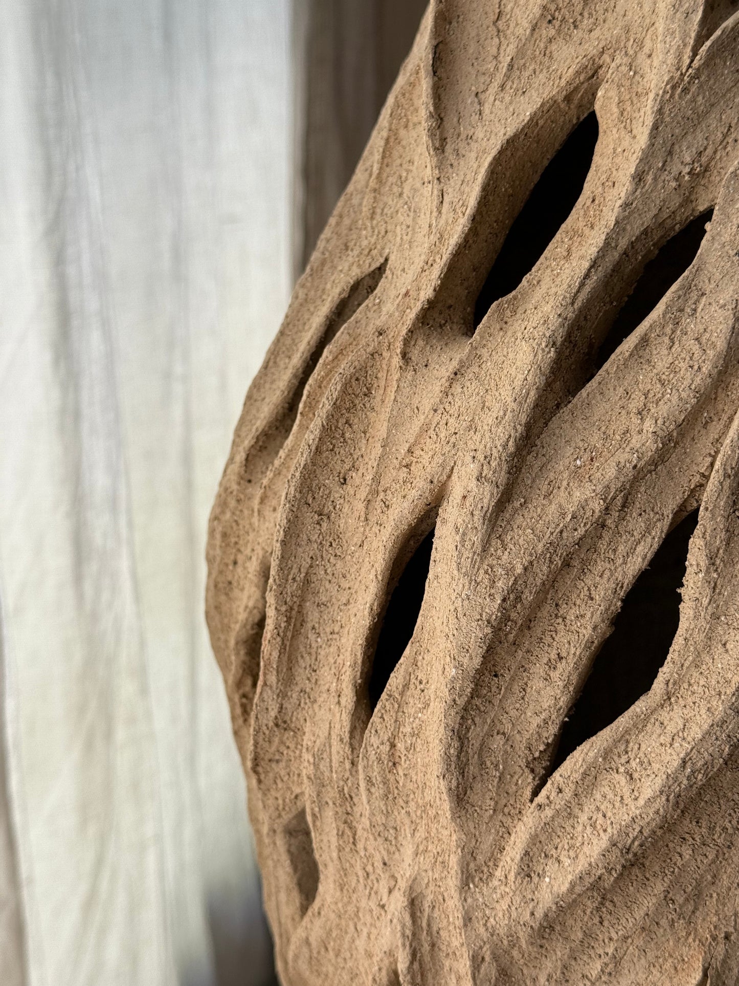 Breath of Stone IV - Light Brown (Large) Sculpture - Contemporary Women 2026