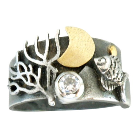 Ring - Gone Fishing Under the Golden Moon