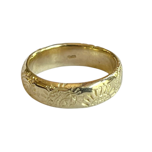 Ring - Paisley Design L