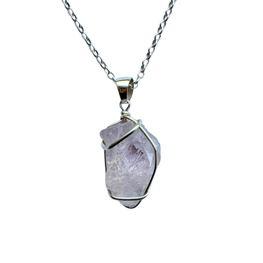 Pendant and Chain - Kunzite