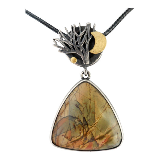 Necklace, Woodland Jasper