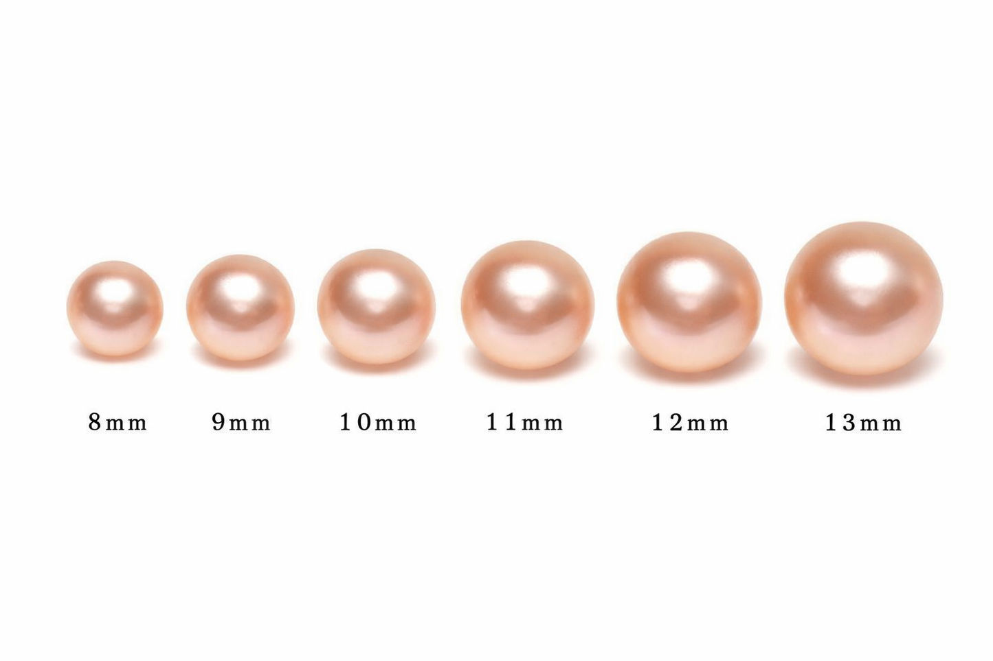 Salmon Pearl Studs