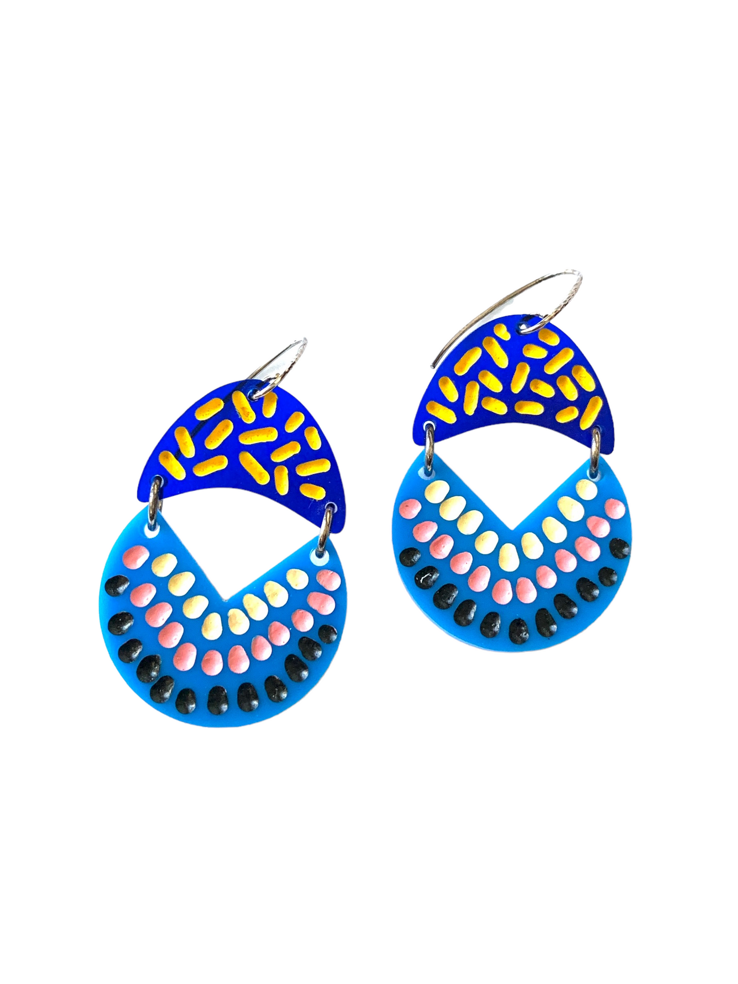 Earring, Blue