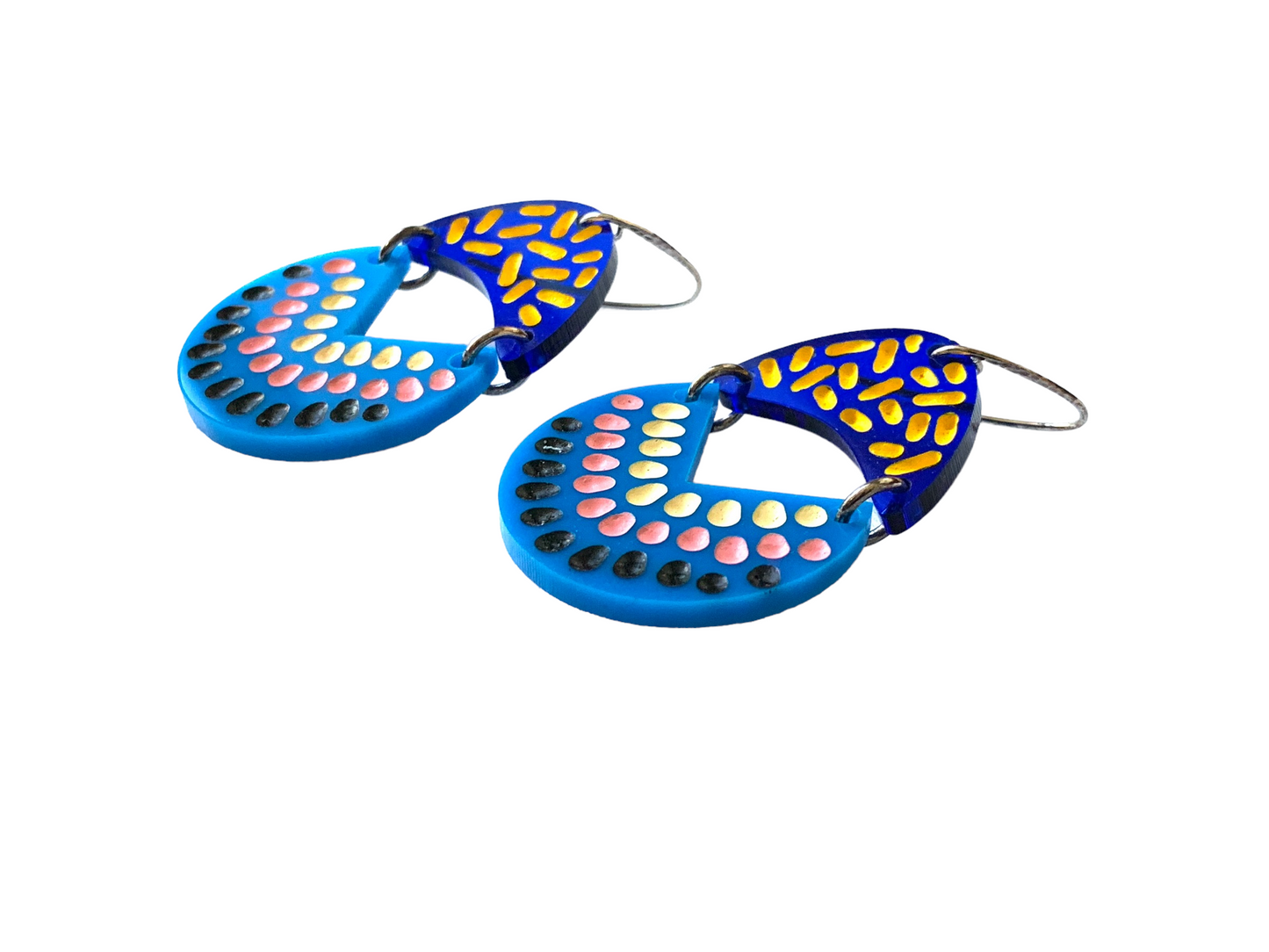 Earring, Blue
