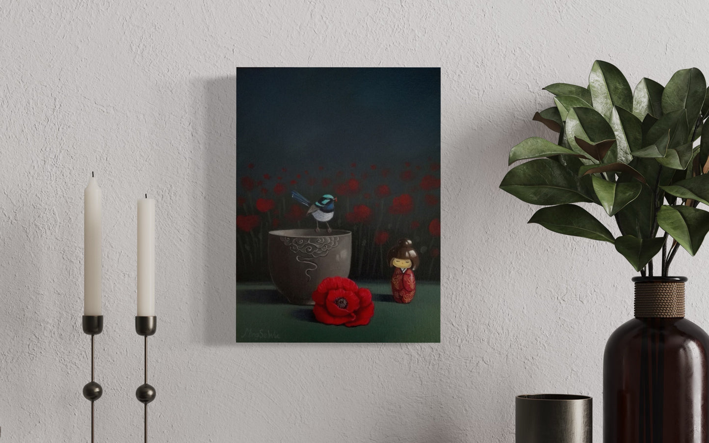 Red Poppy and Doll