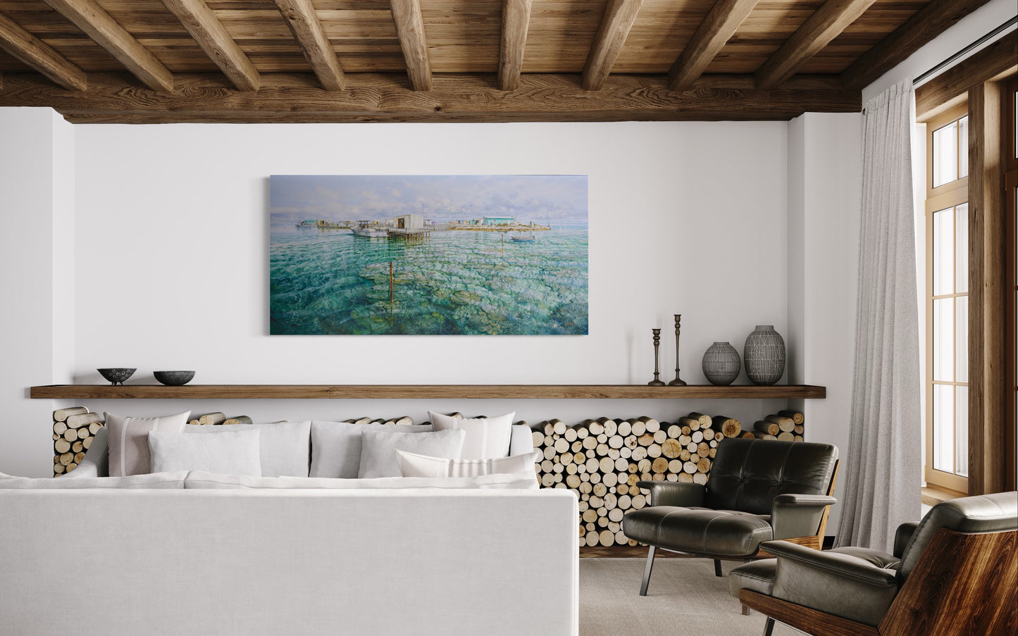 East End of Basile Island - Print
