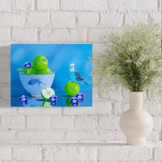 Apples and Budgie