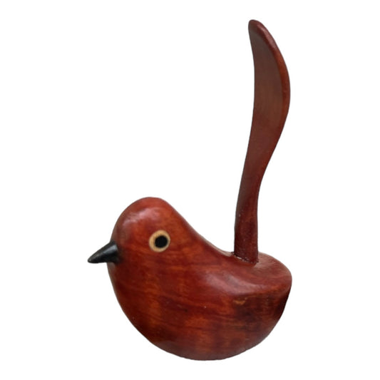 Wren Crafted from Figured Red Gum