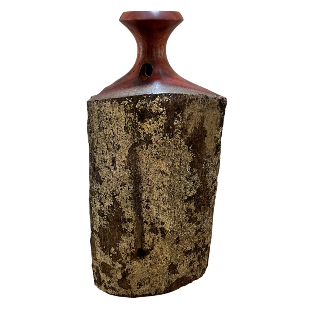 Jarrah Fence Post Vase - Small