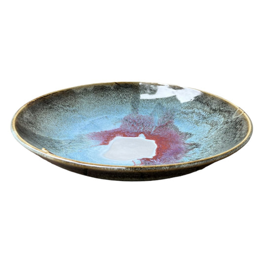 Centrepiece Bowl - Jun with Copper Red