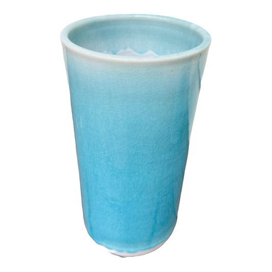 Tall Vase, Extra Large - Sky Blue Jade